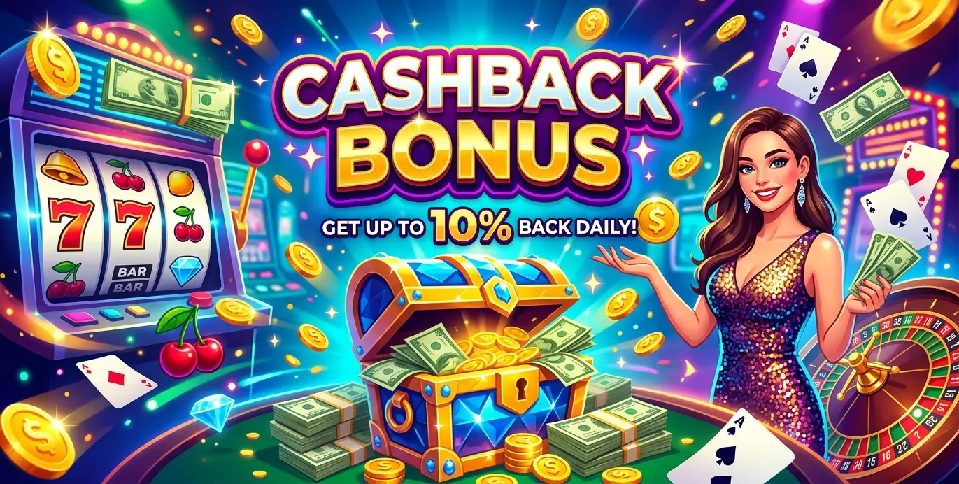 Mega casino cashback bonus