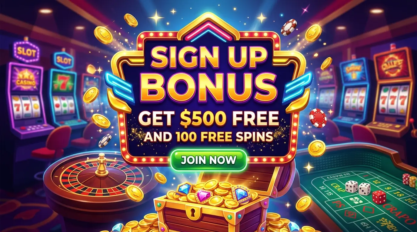 Mega casino sign up bonus