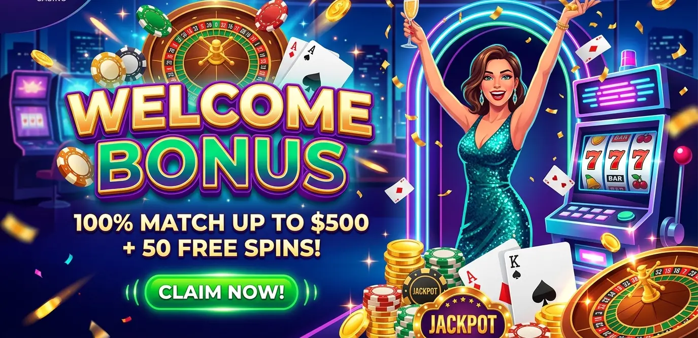 Mega new player bonus