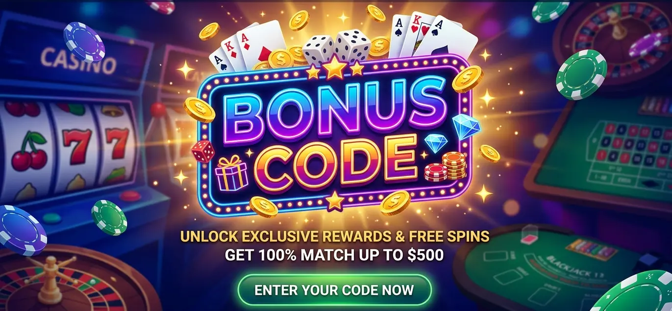 Mega casino bonus code